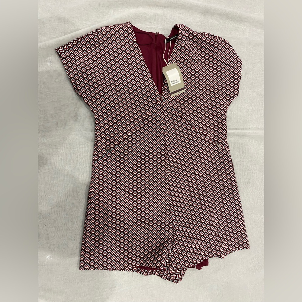 Printed romper
